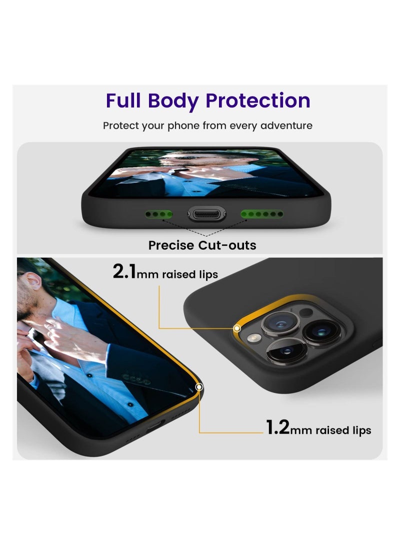 Designed for iPhone 14 Pro Max Case, Silicone Shockproof Slim Thin Phone Case for iPhone 14 Pro Max 6.7 inch - Image 2