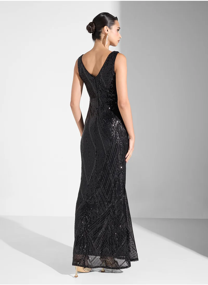 ايلا ليمتد اديشن Sleeveless Shimmer Dress