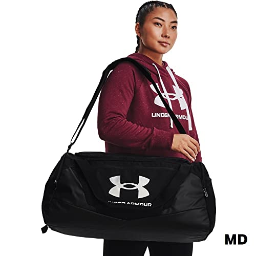 UNDER ARMOUR حقيبة دفل غير قابلة للتحدي 5.0 للبالغين من أندر أرمور، سوداء (001)/فضية معدنية، صغيرة جداً - Image 4