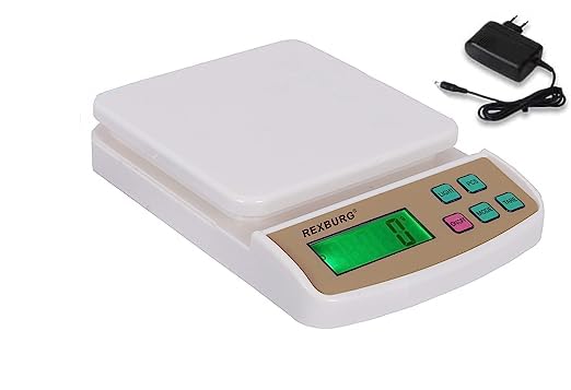 MCP SF 400A Kitchen Weighing Scale Precision Tare Function and MultiPurpose Versatility Enhance Your Culinary Journey with the MCP SF 400A Kitchen Weighing Scale 1gm 10Kg White - Image 1
