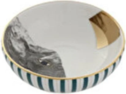 Porland Wild Life 4-Piece Bowl Set 10 cm