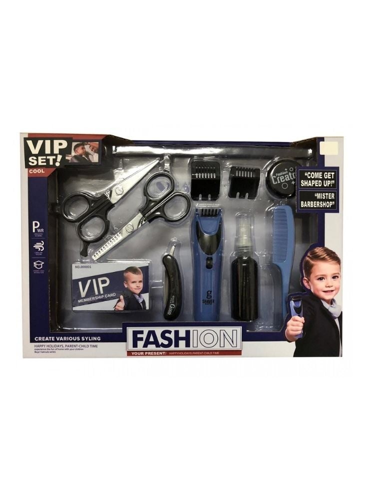 مجموعة حلاقة  الأنيقة - لعبة تصفيف الشعر والعناية للأطفال