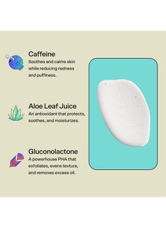 Bubble Bubble Skincare Fresh Start Gel Cleanser - Gentle Exfoliating Face Wash for Oily Skin - Formulated with Aloe Vera Juice + Caffeine to Protect and Soothe Complexion (125ml)  - Image 5