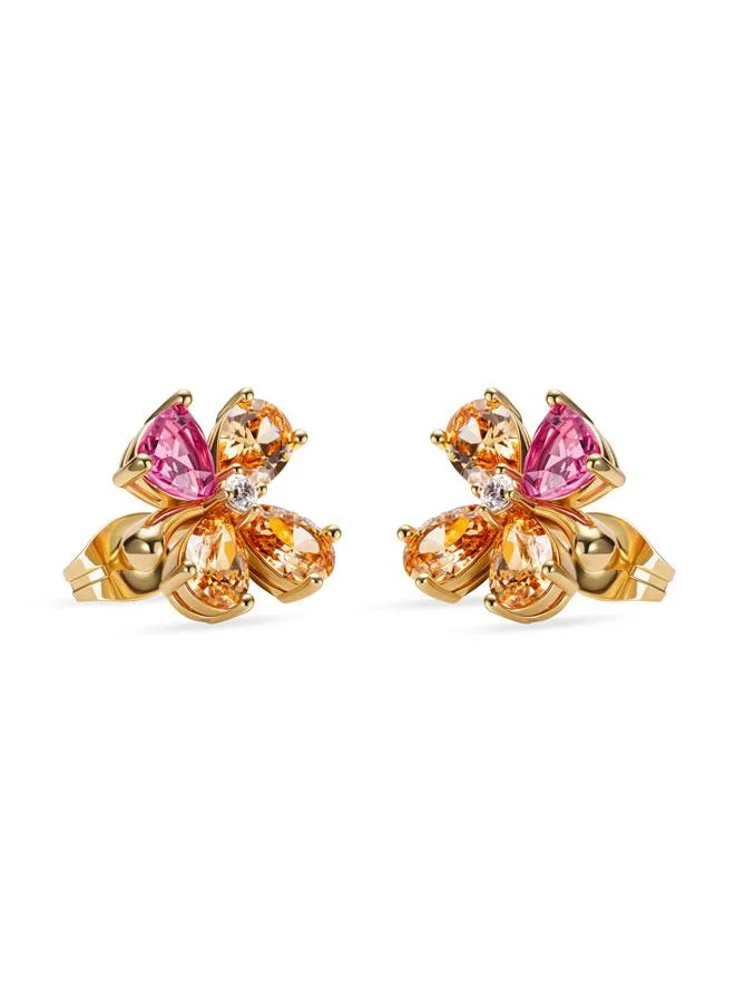 سانت هونور Gala Gold Plated Stainless Steel Stud Earrings for Women