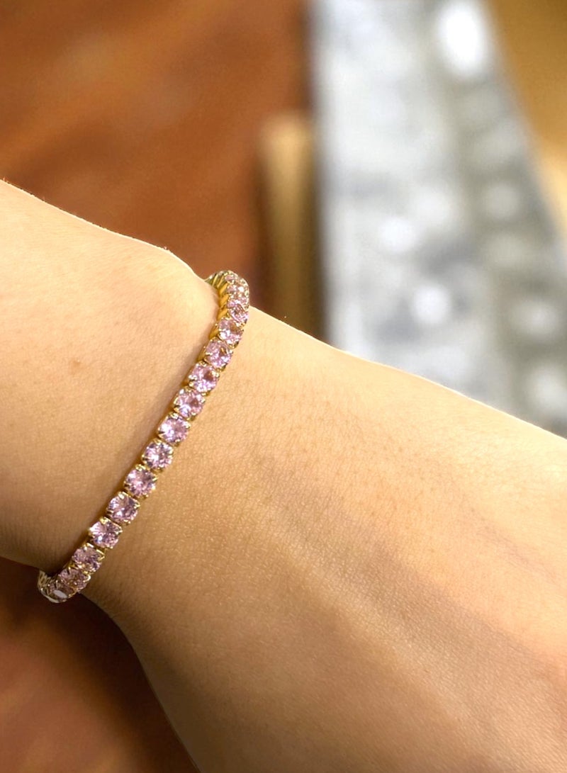 Elegang u0026 High Quality Zirconia Bracelet For Women Adjustable Size - Image 1