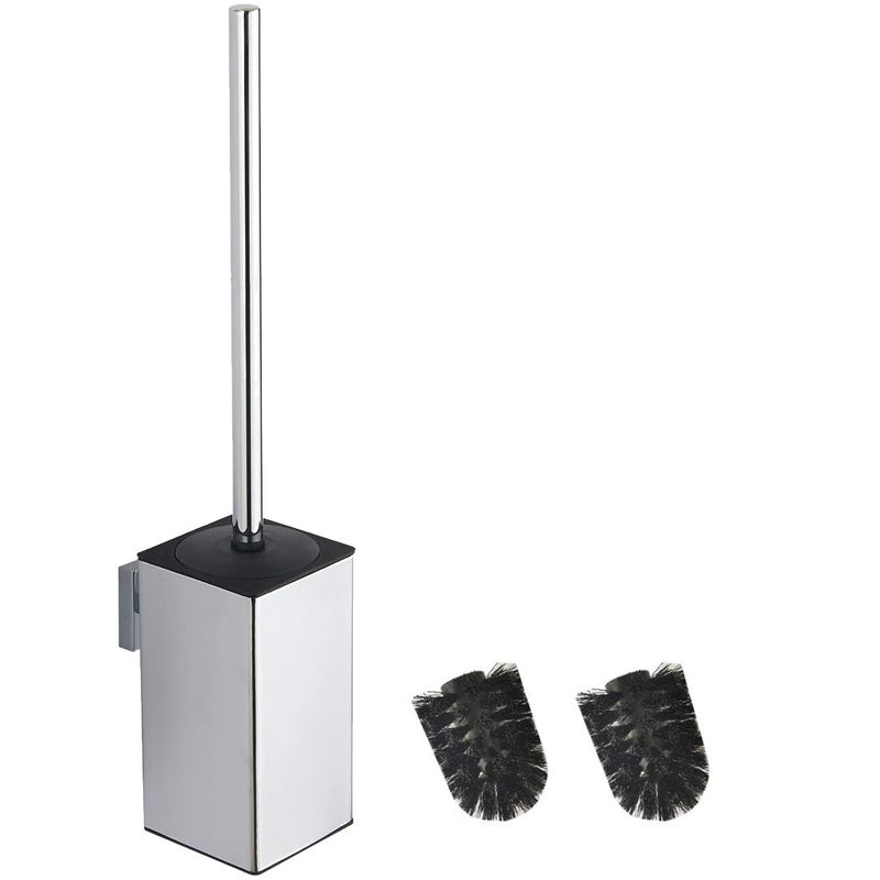 BGL 304 Stainless Steel WallMounted Square Toilet Brush Holder chrome