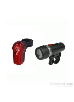 Plus Headlight Set Front and Rear Illuminated 