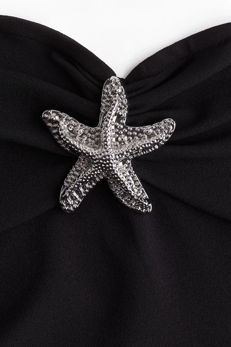 H&M Metal-detail tube top