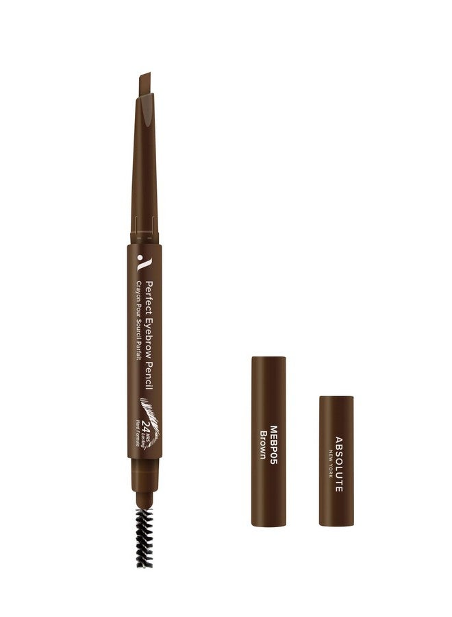 Absolute New York Perfect Eyebrow Pencil: Brown (Hard Formula) - Image 2
