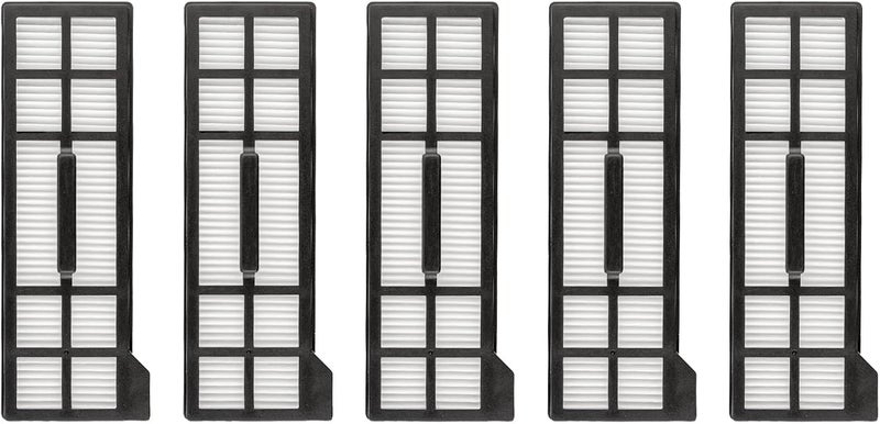 BRUVISH (5 Pack) X10 Pro Omni Replacement HEPA Filters Compatible With Eufy X10 Pro Omni Robotic Vacuum Cleaner, Filters Accessories Kit, Vacuum Filter Kit, Upright Filters Canister Filters - Image 1