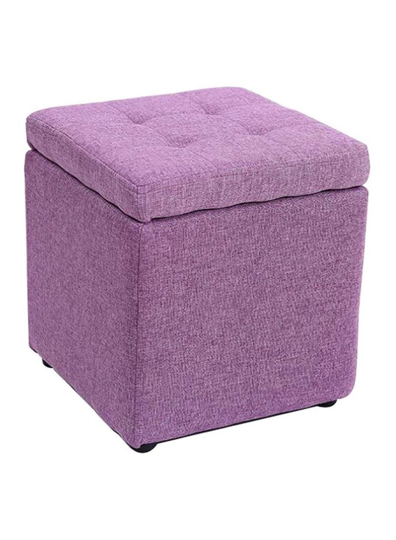 FFD Storage Ottoman Cube Foldable Storage Boxes Footrest Step Stool Shoe Change Chair Padded Seat For Dorm Living Room - Image 2