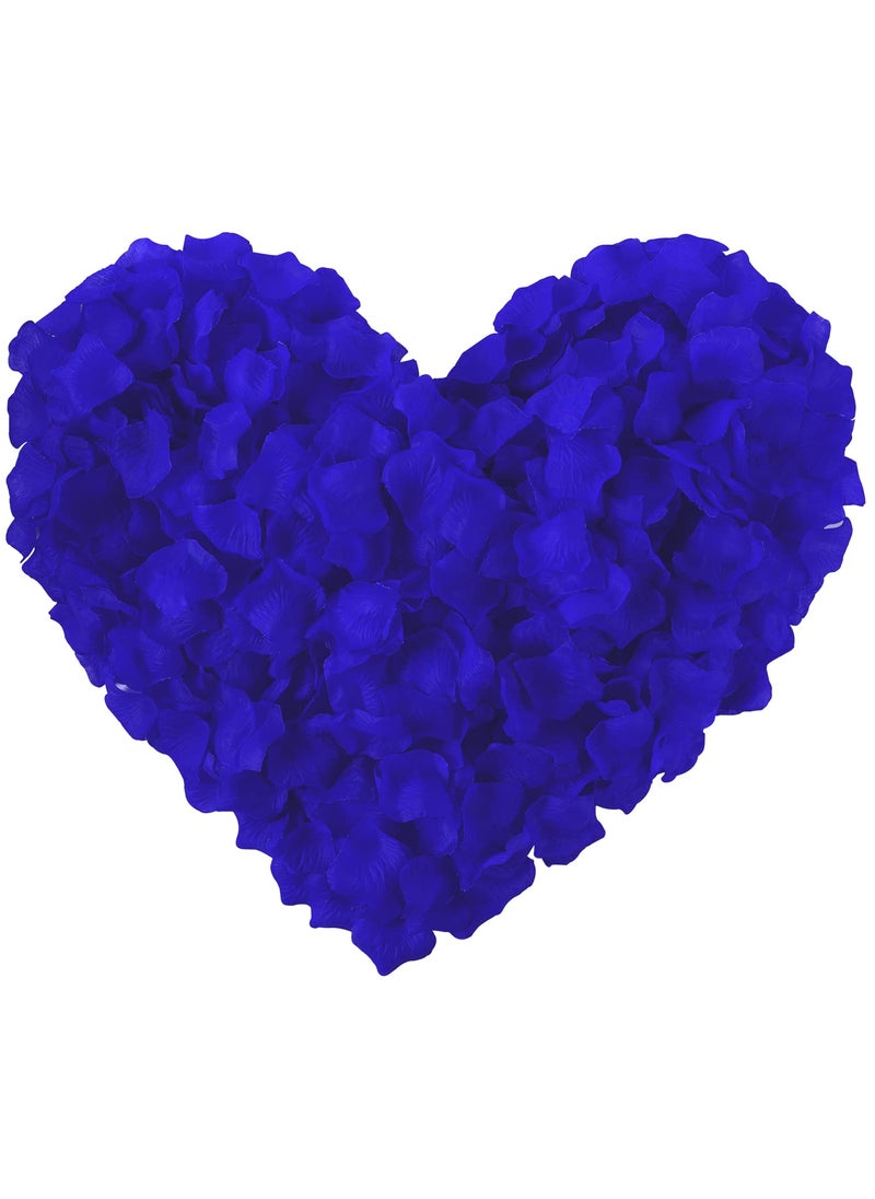Nine to Nine Nine to Nine Pack of 1000 Rose Petals Artificial Flowers for Decoration Wedding PartyRoyal Blue 