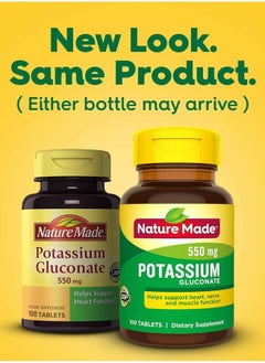 Nature Made Potassium Gluconate 550mg, 100 tablets  - Image 4