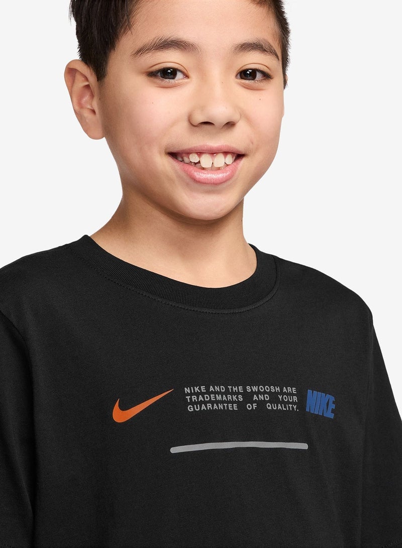 Nike Kids Nsw Club Brand Energy T-Shirt - Image 3