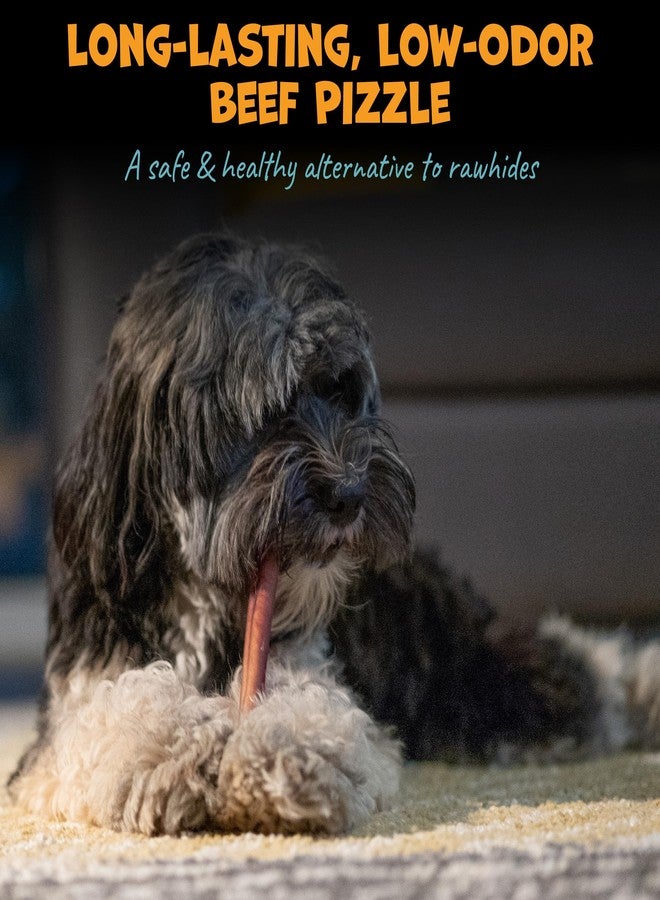 Pack Approved Standard Beef Bully Sticks for Medium Dogs - Long Lasting Dog Chews for Aggressive Chewers - Dog Bully Sticks for Medium Dogs - 6” (12ct) - Image 3