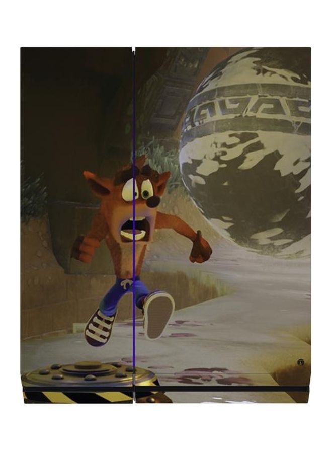 NIBEMINENT Self-Adhesive Printed Console Sticker For Sony PlayStation 4