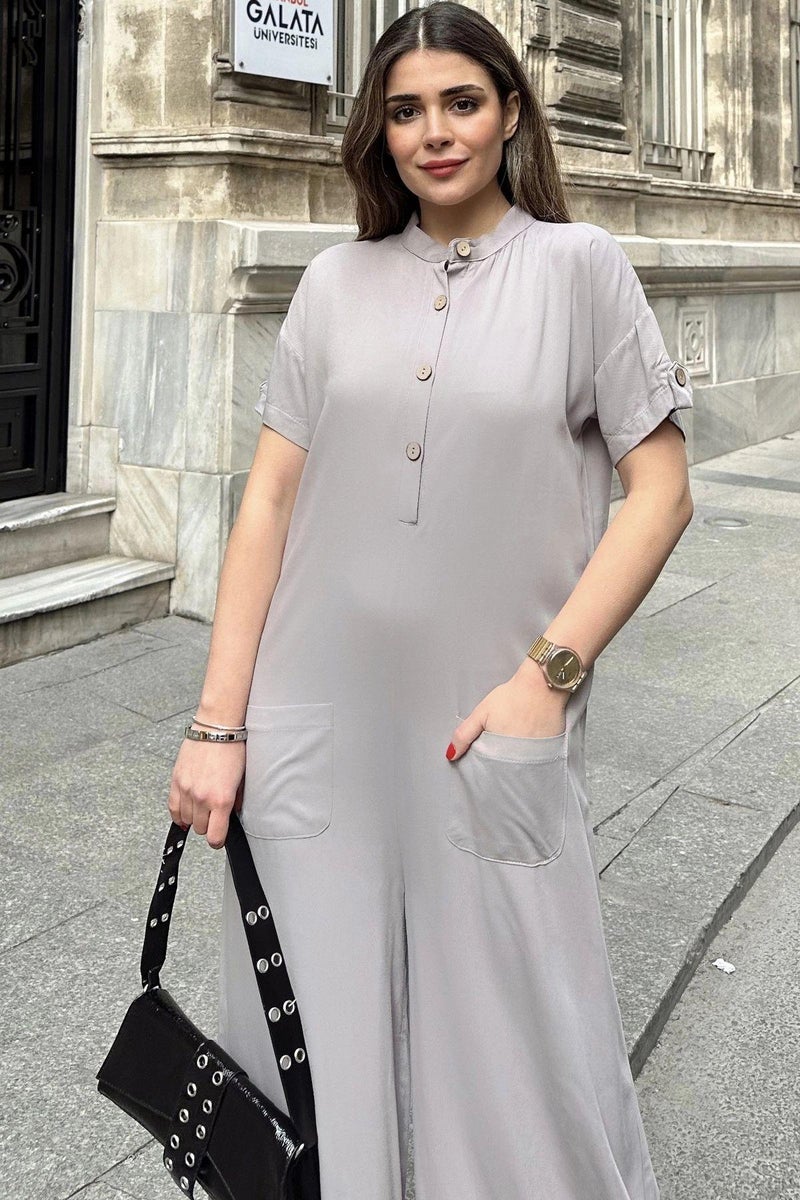Weshaya Jumpsuit Women Grey - Image 5