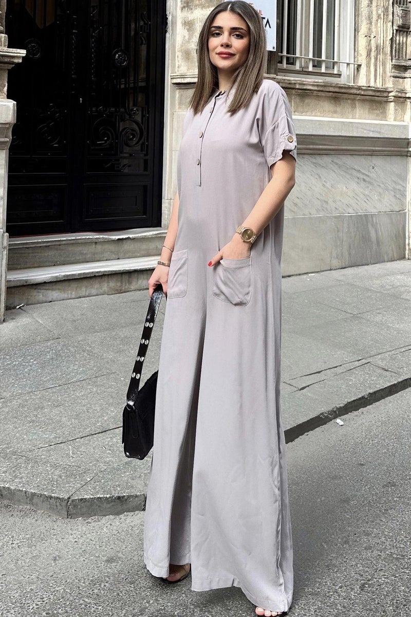 Weshaya Jumpsuit Women Grey - Image 4