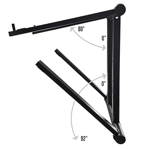 AXA AXCESSABLES DJ Laptop Stand with Travel Bag | Portable Foldable Aluminum Laptop Stand for Laptops up to 15 inches and 20lbs | No Assembly Required, Includes Carrying Bag - Image 5