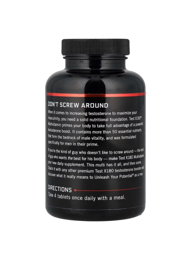 Force Factor Test X180® Multivitamin, 120 Tablets - Image 2