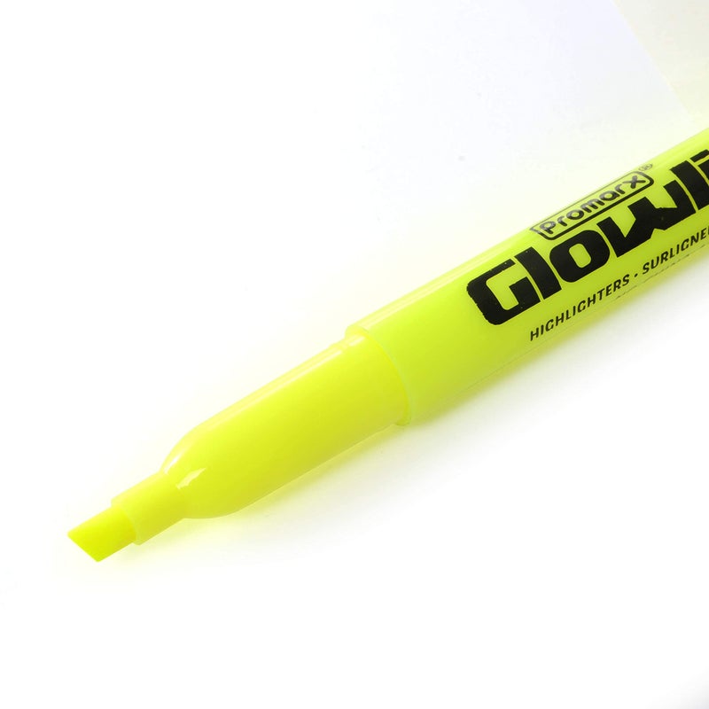 Promarx Glowline Pocket Highlighter Sticks, Yellow, 4 Count - Image 5