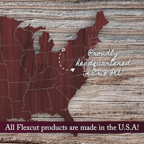 Flexcut Wood Carving Tools | Right-Handed Scorp | Gouge for Wood Carving | 3/16 Inch | KN22 | 1095 High Carbon Steel Blade | Made in The U.S.A. - Image 2