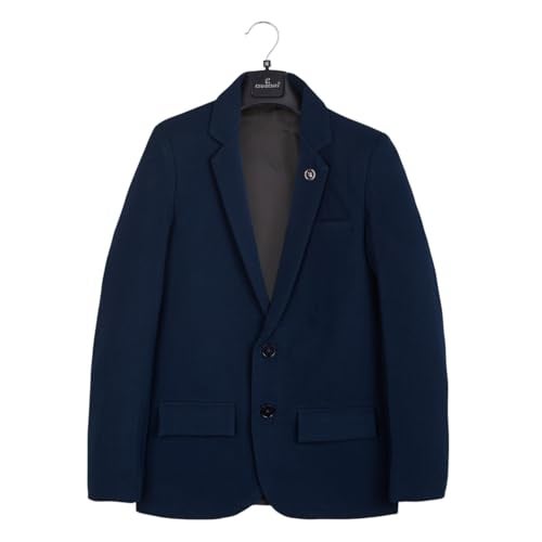 CHARCHIT Boys Regular Fit Plain Blazer and T-Shirt - Image 3