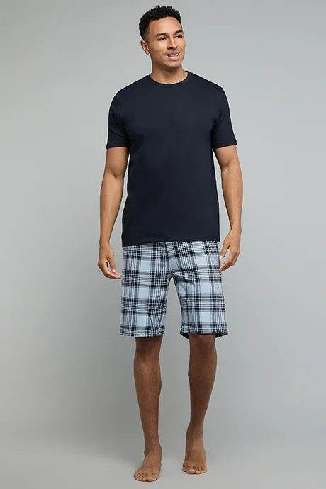 أر أند بي Plaid Loungewear Set