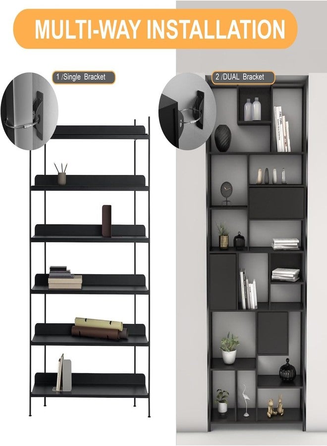 MENOVAS Stainless Steel Furniture Straps, Baby Proofing Anti-Tip Furniture Straps kit for Baby Proofing & Pet Protecting, Anti-Shedding, Secure Bookshelf, Cabinet, Dresser (2 Pack) - Image 3