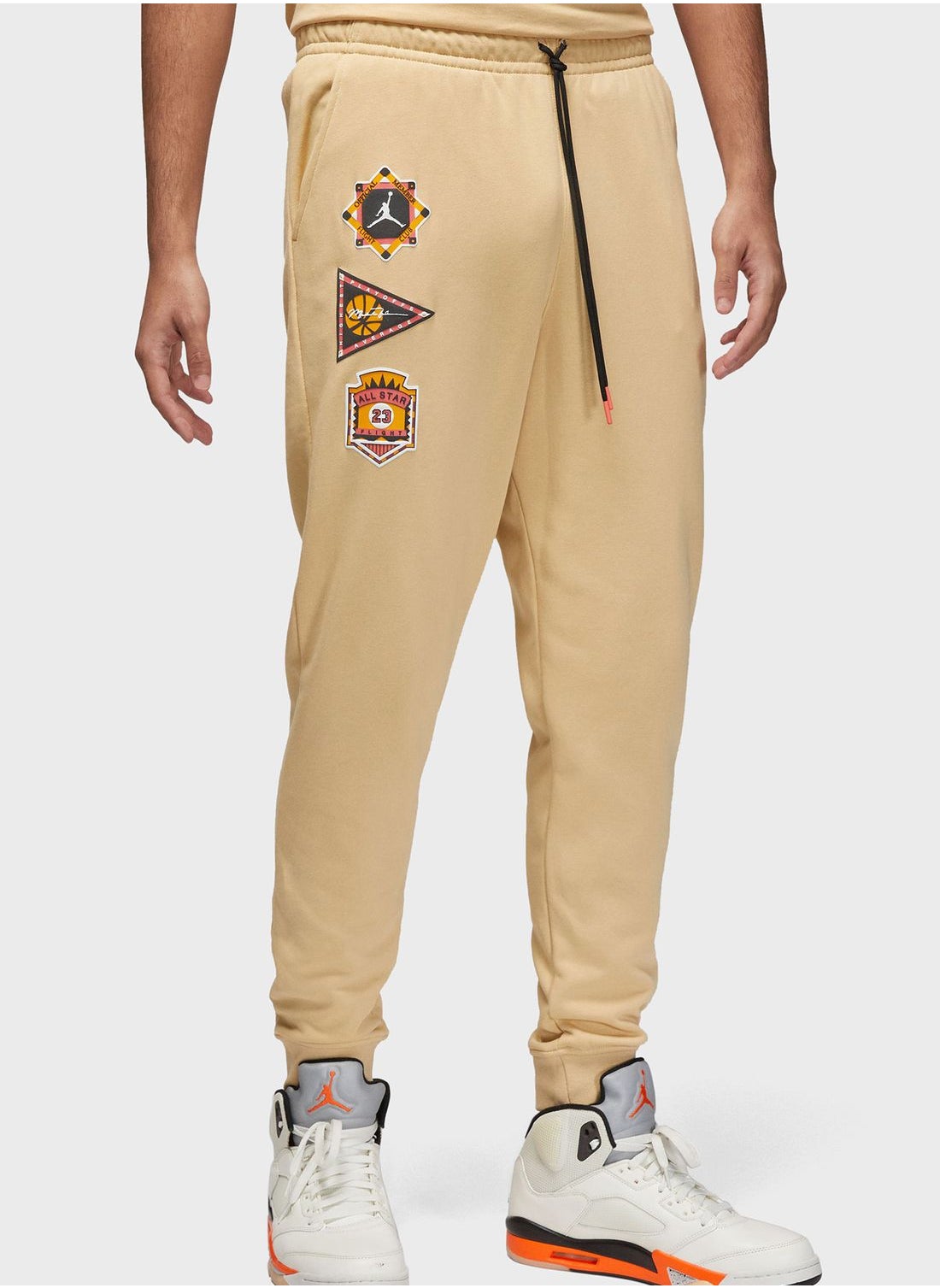 Yellow jordan online sweatpants