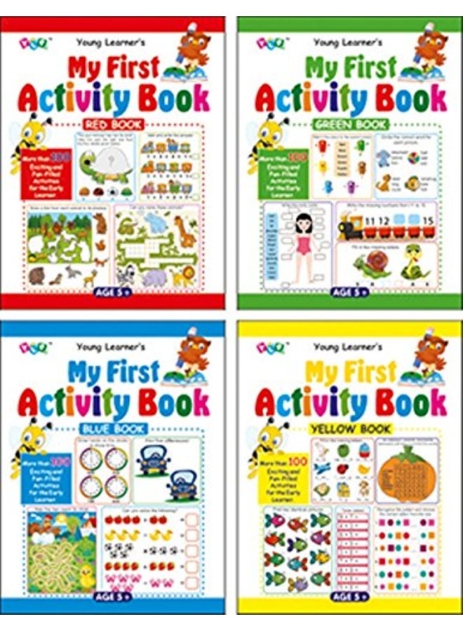 My First Activity Books 4 Titles - Image 1
