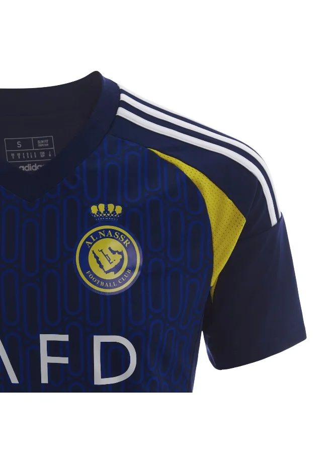 adidas قميص النصر الخارجي أزرق للرجال مقاس XS