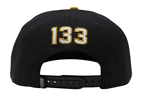 Bioworld Pokemon Eevee Embroidered Snapback Cap Hat Licensed Black - Image 2
