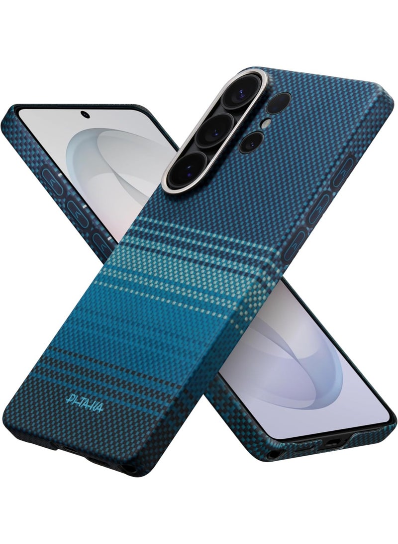 PITAKA غطاء PITAKA لهاتف سامسونج جالاكسي S26 ألترا، غلاف واقي من ألياف الأراميد ذات الدرجة الجوية، غلاف رفيع متوافق مع MagSafe، خفيف الوزن ومقاوم للخدوش مع حماية مرتفعة للكاميرا - شروق القمر - Image 1