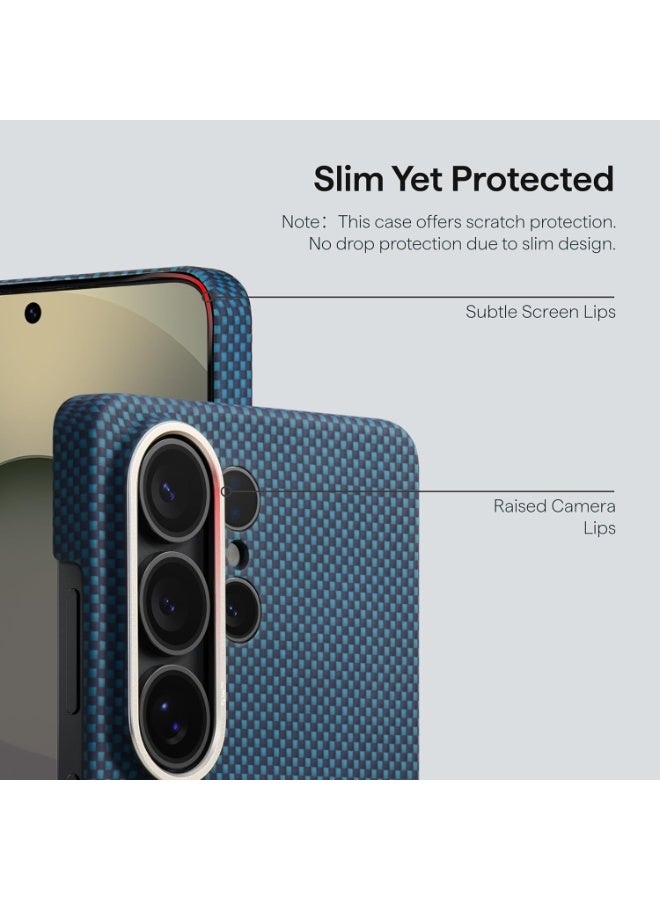 PITAKA غطاء PITAKA لهاتف سامسونج جالاكسي S26 ألترا، غلاف واقي من ألياف الأراميد ذات الدرجة الجوية، غلاف رفيع متوافق مع MagSafe، خفيف الوزن ومقاوم للخدوش مع حماية مرتفعة للكاميرا - شروق القمر - Image 3