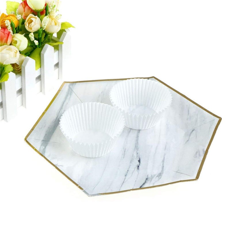 APSAMBR APSAMBR200PcsLot Pure White Cupcake Liners Food Grade Paper Cup Cake Baking Cup Muffin Kitchen Cupcake Cases Cake Molds - Image 2