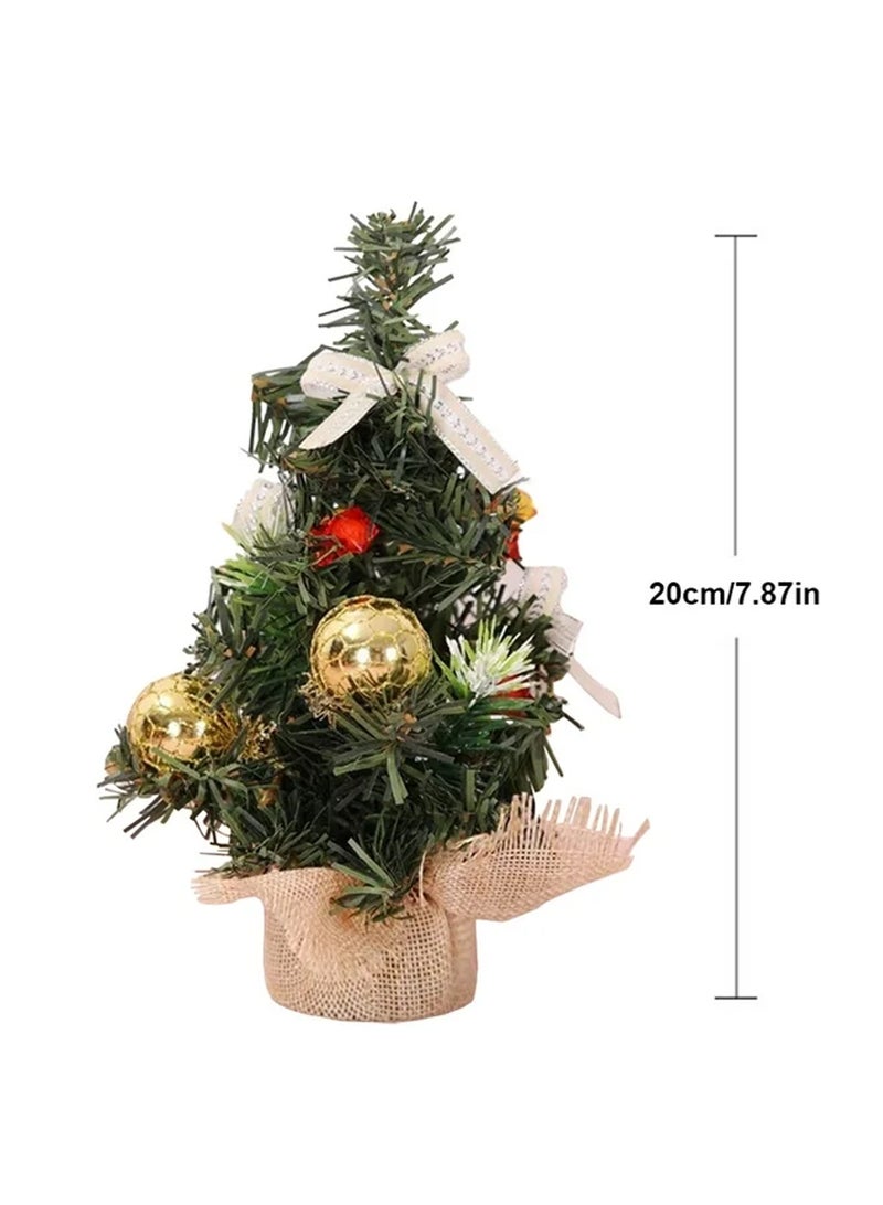 لوبيتيز 20cm مصغرة شجرة عيد الميلاد الديكور عيد الميلاد عيد الميلاد الديكور مول سطح المكتب زخرفة شجرة صغيرة ، شجرة عيد الميلاد الصغيرة ، شجرة عيد الميلاد الديكور ، ديكور شجرة عيد الميلاد مصغرة ، ومناسبة لعيد الميلاد الديكور المنزلي ، الديكور المكتبي ، هدايا عيد الميلاد ، - Image 3