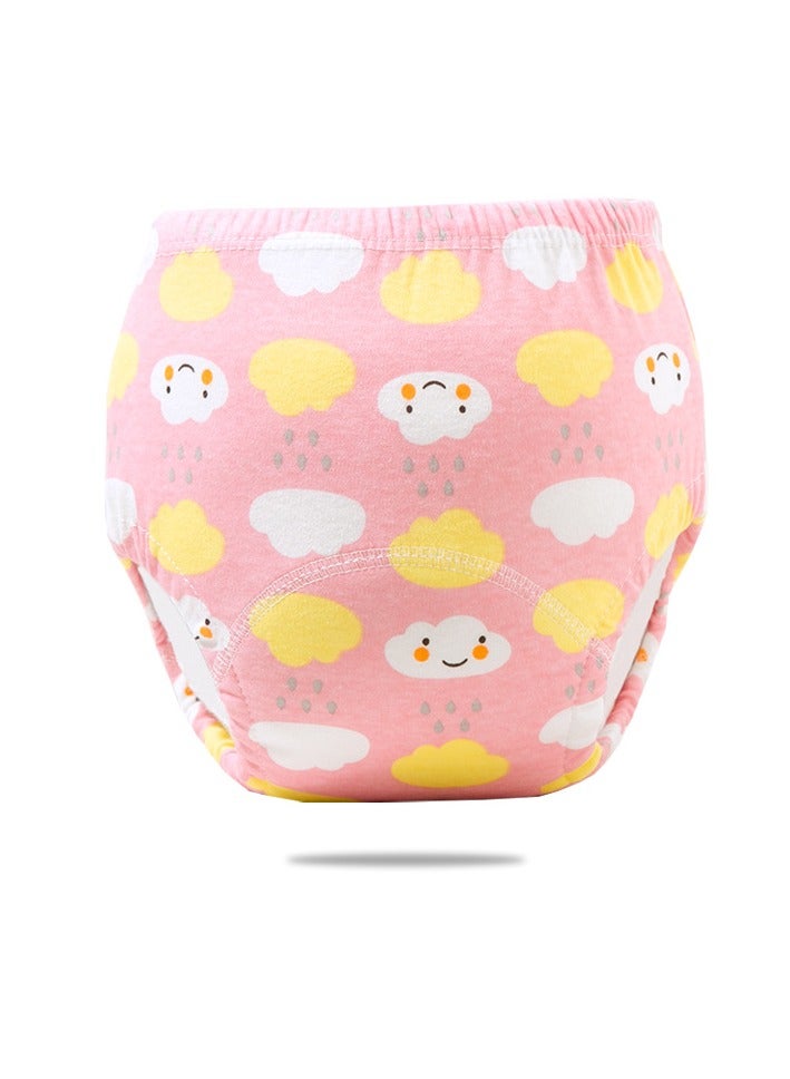 4-Pieces Baby Potty Training Pants, Breathable Potty Training Underwear, Toddler Training Underwear for Girls , Size  100 / 110  - Image 4