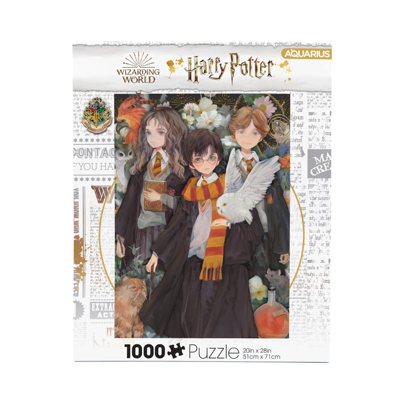 AQUARIUS Harry Potter Yume Puzzle 1000 Piece Jigsaw Puzzle Glare Free Precision Fit Virtually No Puzzle Dust Officially Licensed Harry Potter Collectibles 20x28 Inches - Image 3