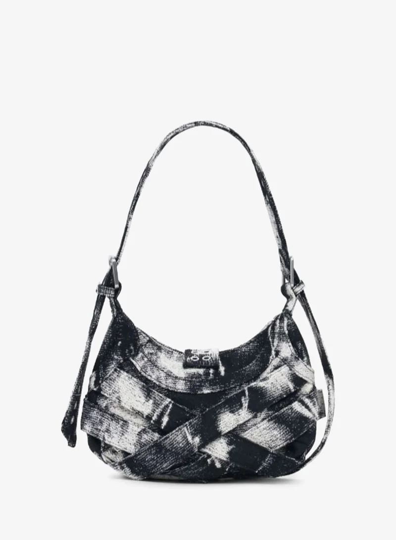 DESIGUAL Black Joy Buckle Bag for Women | Best Price UAE