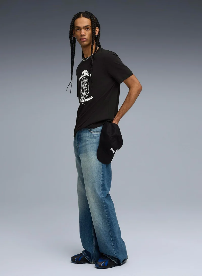 PUMA puma black Graphic Water T-Shirt for Men | Best Price UAE