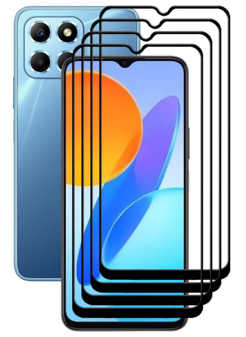 ACLIX 4 Pieces Antistatic ESD Dustproof Premium Quality High Definition Tempered Glass Screen Protector Designed For Honor X6 - Image 1