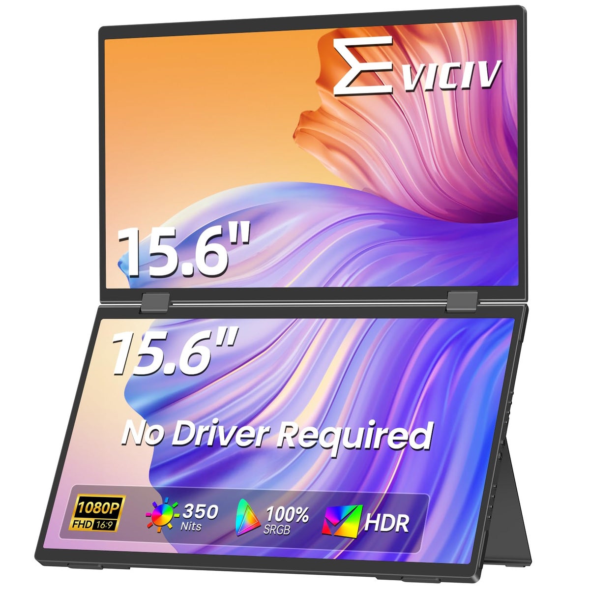 EVICIV EVICIV 15 Dual Portable Monitor 15.6 inch Z5DA85C1C26169CF0EE85Z