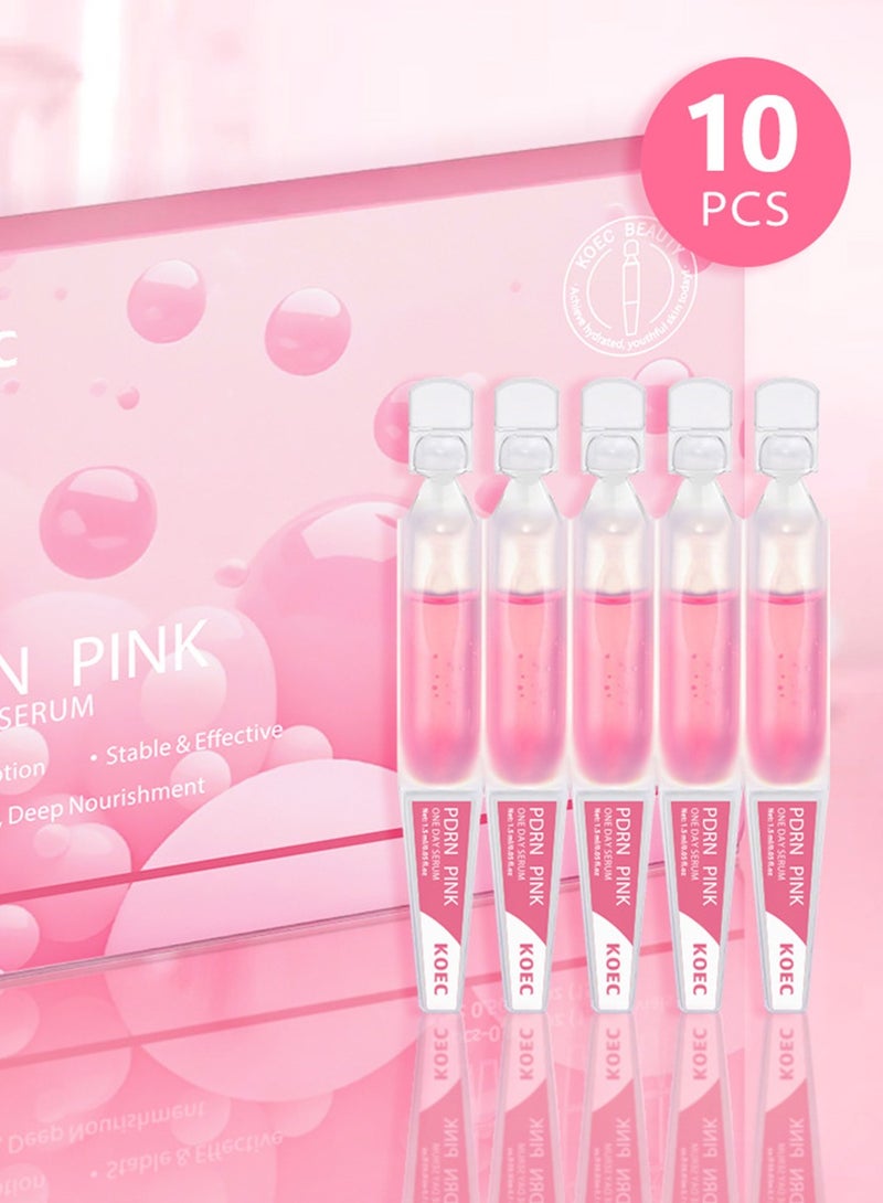 ك أو إي سي خلاصة الببتيد، سيروم وردي للاستخدام اليومي، يُحسّن إشراقة البشرة، مُرطب، 10 قطع - Image 5