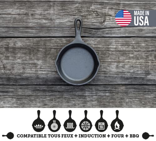 Lodge SKILLET CAST IRN BLK 5"D - Image 3