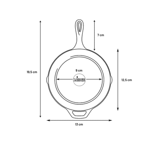 Lodge SKILLET CAST IRN BLK 5"D - Image 2