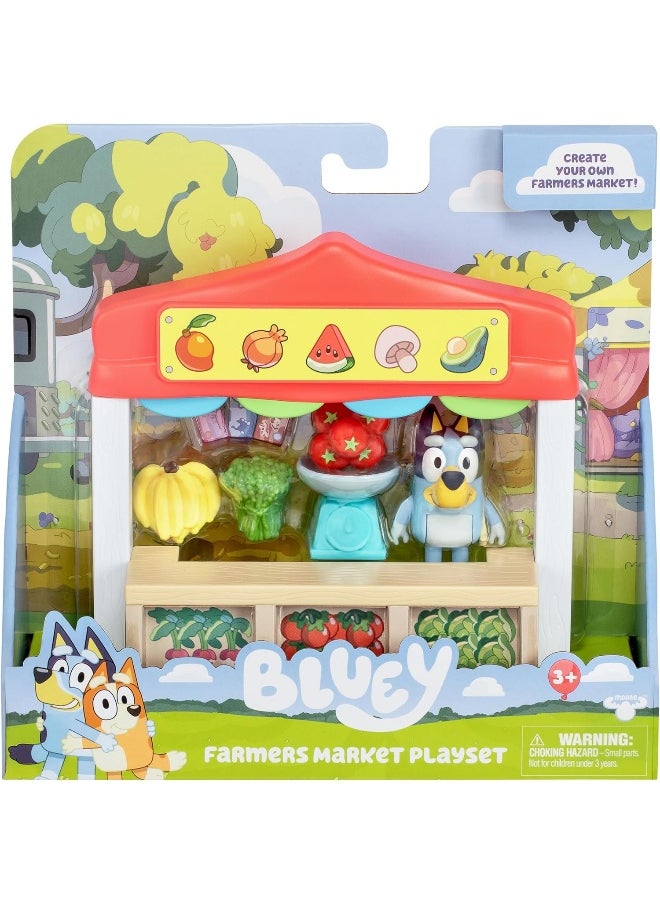 BLUEY Bluey Mini Farmers Market Playset  - Image 1