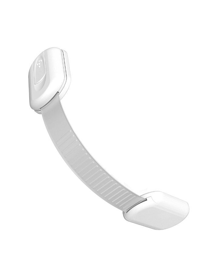 Child Safety Lock with Keys Self-Adhesive Refrigerator Cabinet Lock for Toddlers and Pets - Image 1