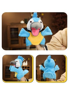 General Animal puppets, 11 inch hand puppets for children, plush hand puppet toys for parrots, hand puppets for adults, for imaginative pretend games, gifts for kids boys and girls  - Image 4