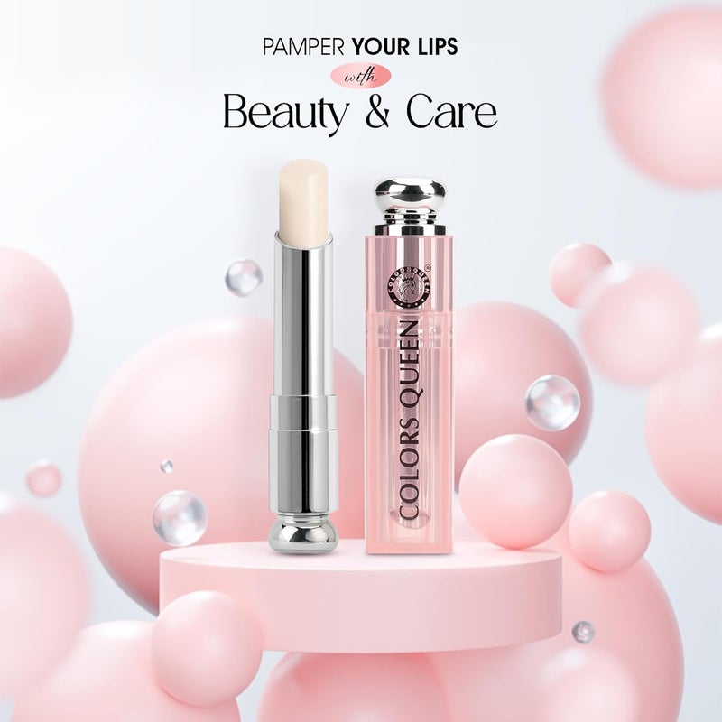 COLORS QUEEN Colors Queen Lip Glow Color Changing Lip Balm  Instant Hydration Nourishing Formula Gives Sheer Pink Tint  Repairs Damaged Barrier  Lip Balm for Dry  Chapped Lips  32g - Image 5